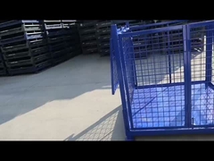 ふたが付いている低い台パレットおり