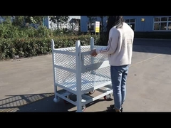 足車が付いている移動式低い台パレットおり