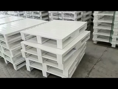 鋼鉄パレット頑丈な産業鉄鋼鉄パレット四方記入項目の金属パレット